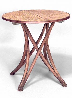 Bentwood Stripped Café Table